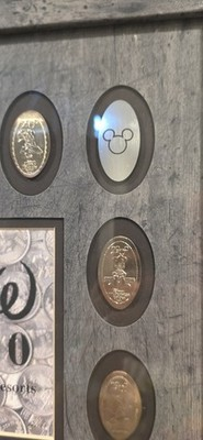 Disney 2000 Millennium Resort Pressed Quarter Framed Set Rare Find LE 12/100 WDW - Image 4