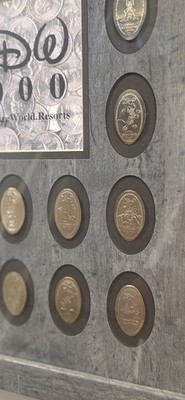 Disney 2000 Millennium Resort Pressed Quarter Framed Set Rare Find LE 12/100 WDW - Image 5