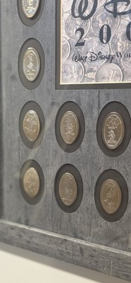 Disney 2000 Millennium Resort Pressed Quarter Framed Set Rare Find LE 12/100 WDW - Image 7