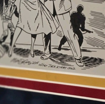 Incredible Hulk #1 Original Comic Art Cover Recreation Mike DeCarlo 2014 - Image 4