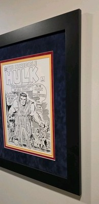 Incredible Hulk #1 Original Comic Art Cover Recreation Mike DeCarlo 2014 - Image 7