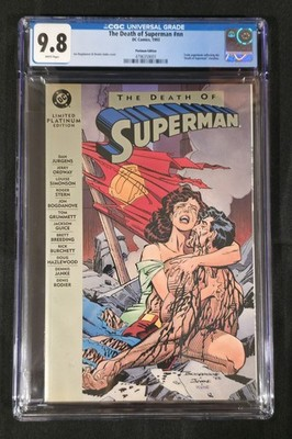 The Death of Superman  #NN  CGC 9.8  "TPB"  Platinum Edition - 1993