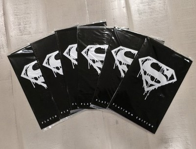 6x DC Comics Superman #75 Sealed Platinum Edition Bagged Death of Superman 1992