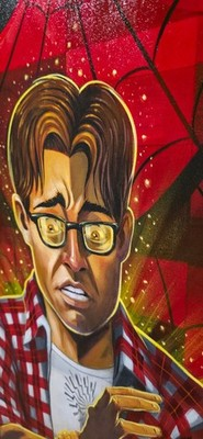 Amazing Spider-Man Transformation Original Painting by Tim Rogerson - Image 5
