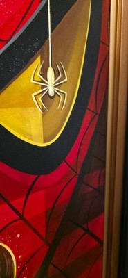 Amazing Spider-Man Transformation Original Painting by Tim Rogerson - Image 7