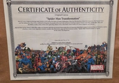 Amazing Spider-Man Transformation Original Painting by Tim Rogerson - Image 11