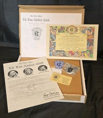 NEW! EC Fan Addict Club Kit #50 - 50th Fear Year 2000 Silver badge edition