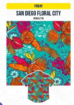 SDCC 2026 Exclusive Roosevelts RSVLTS Floral City SIZE XL