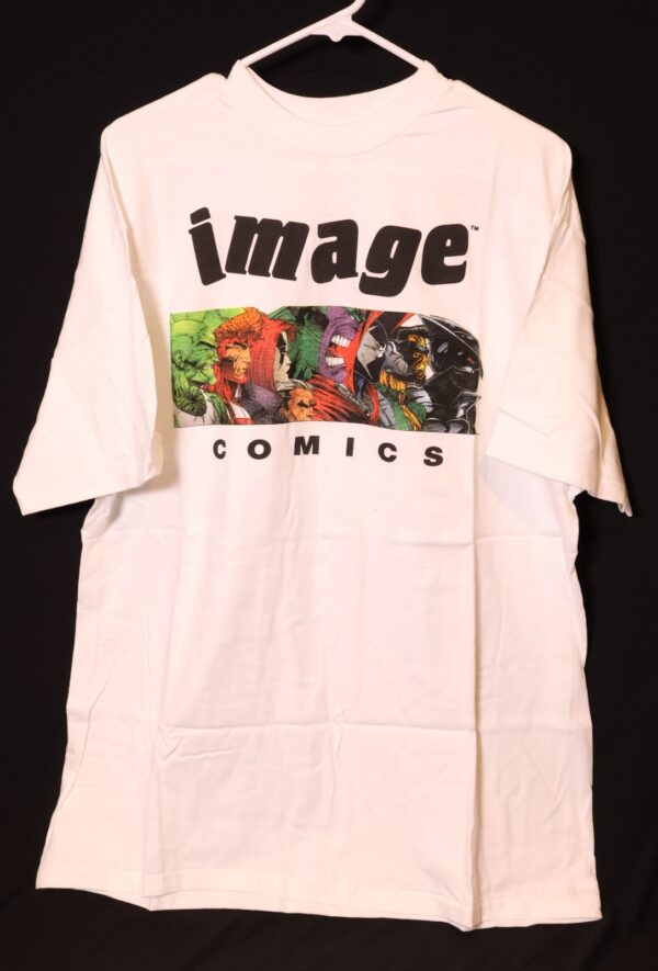 Image Comics Vintage Promo T-Shirt Spawn, Savage Dragon, Shadow Hawk  (1994) XL