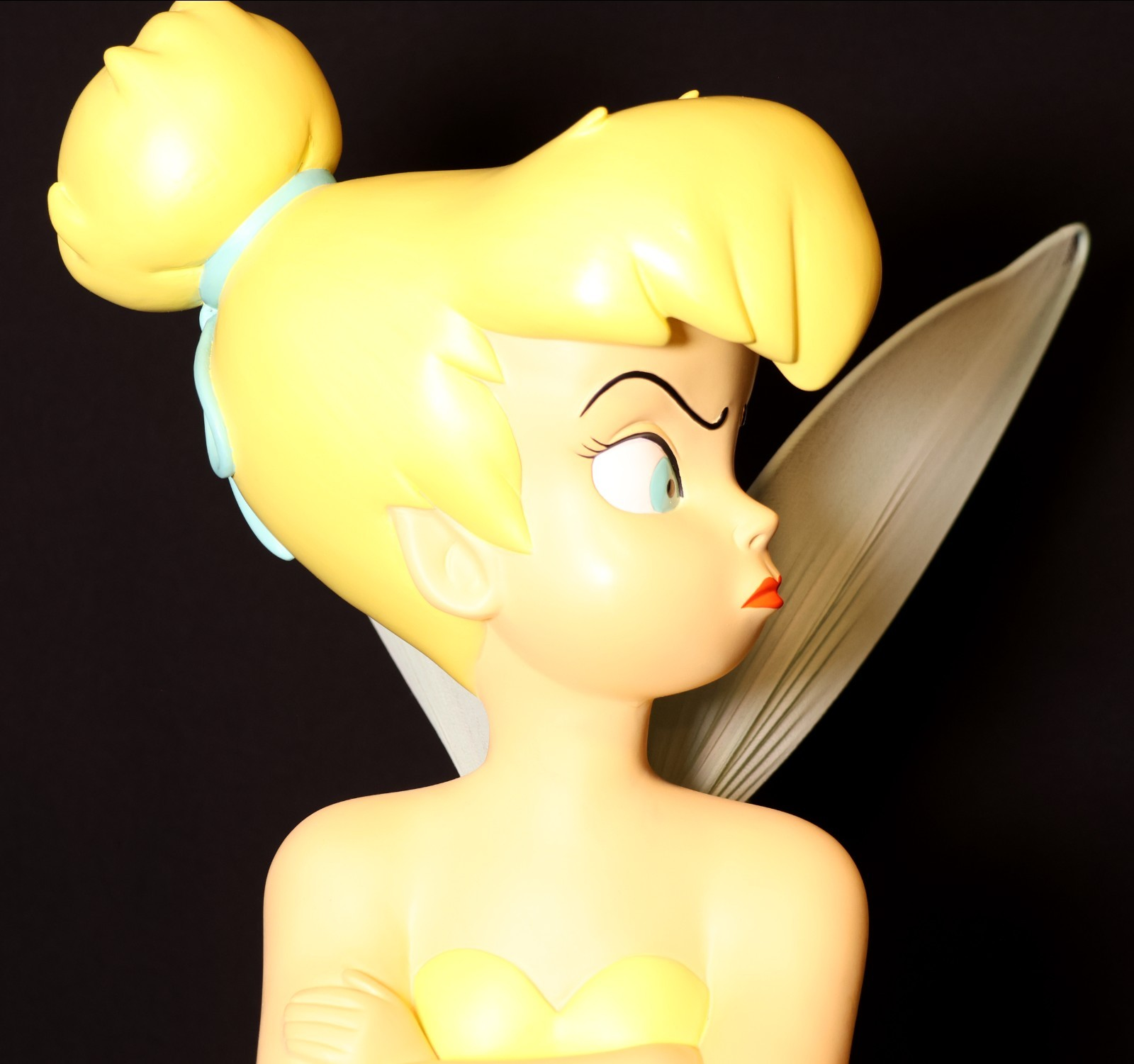 Tinker Bell LE of 250 Disney Auctions w/o Box RARE Big Fig 2ft Tall Tinkerbell - Image 6