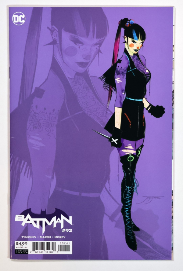 Batman #92 Jorge Jiménez Cardstock Variant Cover DC Comics June 2020 High Grade