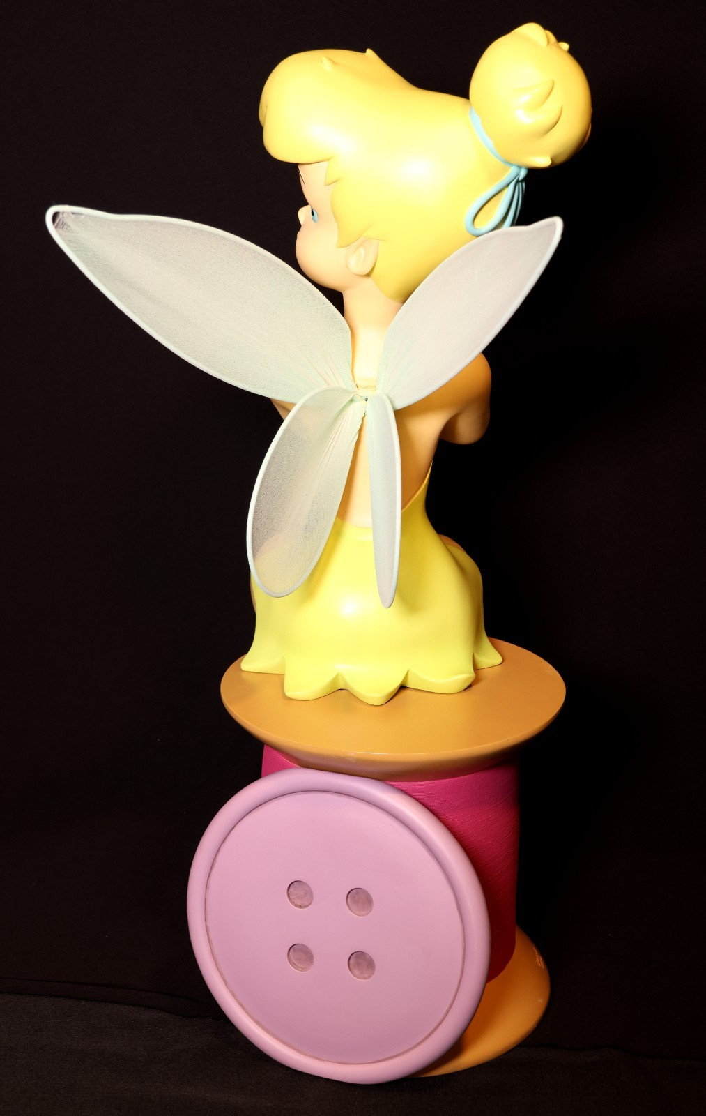 Tinker Bell LE of 250 Disney Auctions w/o Box RARE Big Fig 2ft Tall Tinkerbell - Image 8