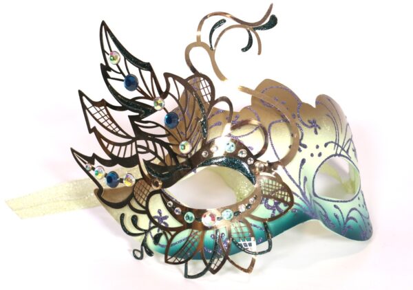 Tiana Midnight Masquerade Mask Adults Designer Collection Halloween Accessory