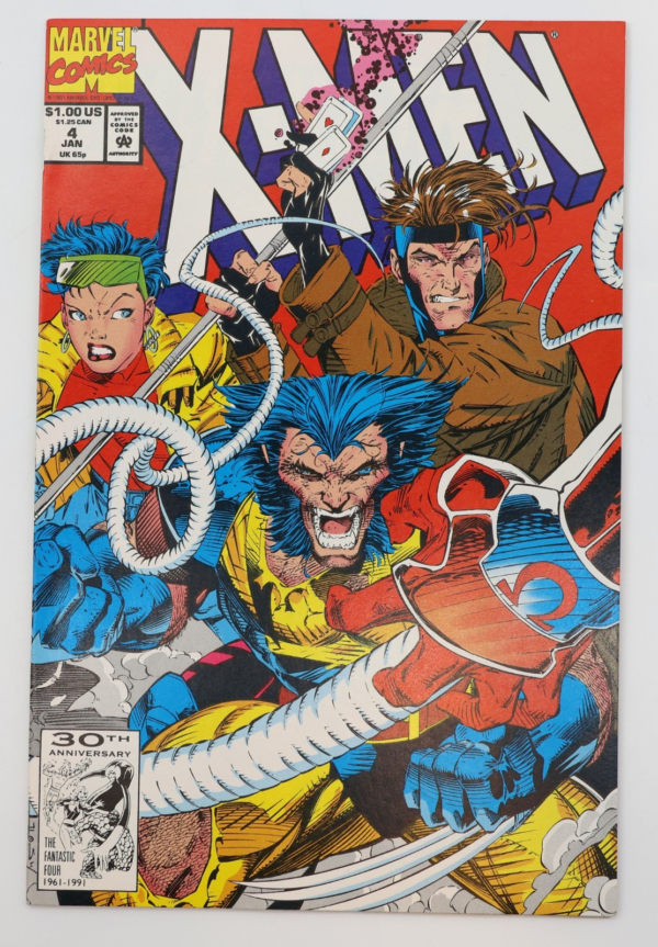 X-Men #4 (Marvel Comics January 1992) 1st Omega Red