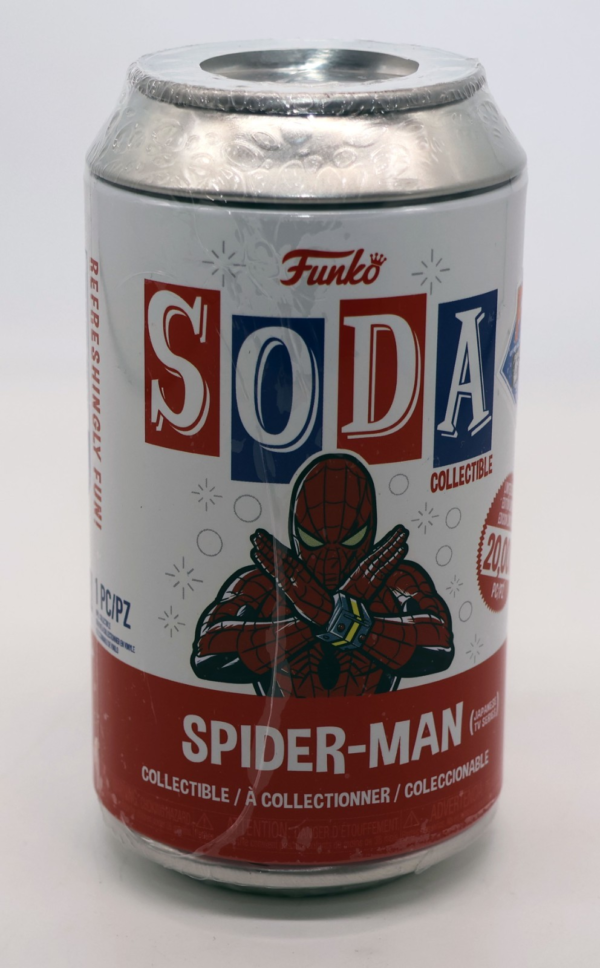Funko Vinyl Soda: Marvel - Spider-Man (Chase) (Glows in the Dark) Diamond Comics