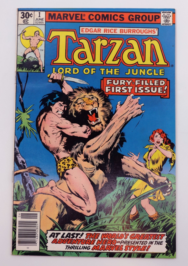 Tarzan #1 30 Cent Variant (Marvel Comics June 1977)