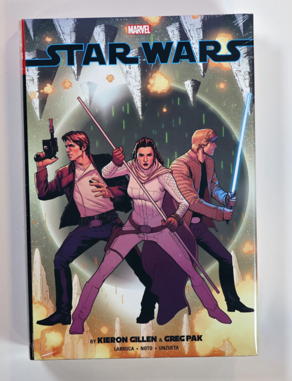 STAR WARS BY GILLEN & PAK OMNIBUS HC- PEPE LARRAZ DM VARIANT COVER-NEW/SEALED!