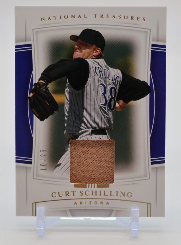 2020 Panini National Treasures - Curt Schilling  /25 Panini 10/25 Card No. 88