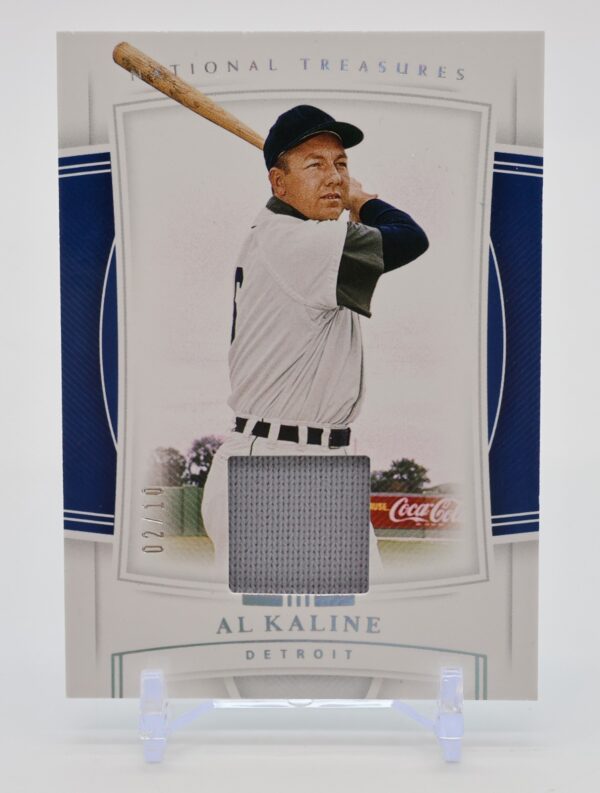 Al Kaline 2020 Panini National Treasures Patch 02/10 Card #34 LEGEND