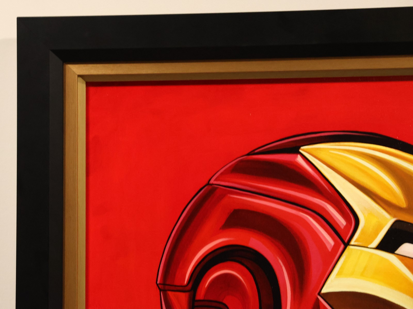 IRON MAN & SPIDEY Painting By Tim Rogerson 29x35 Original Art Marvel Fine Art - Image 5