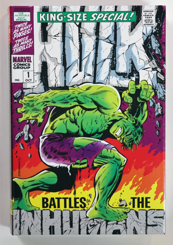 Marvel Comics INCREDIBLE HULK OMNIBUS VOLUME 2 HC (STERANKO COVER) • Sealed