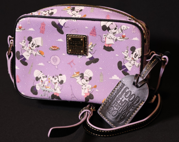 Disney Dooney & Bourke 2019 Epcot Food Wine Crossbody Chef Mickey