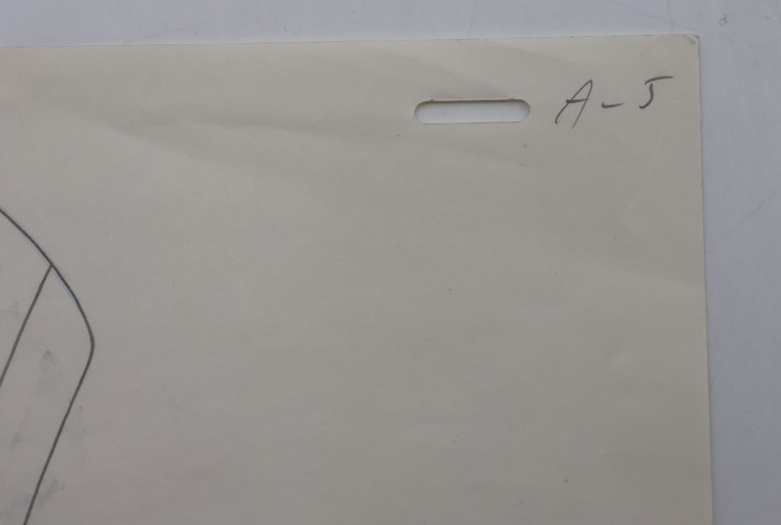 Original Disney Scrooge McDuck Production Drawing Animation Art Front View - Image 2