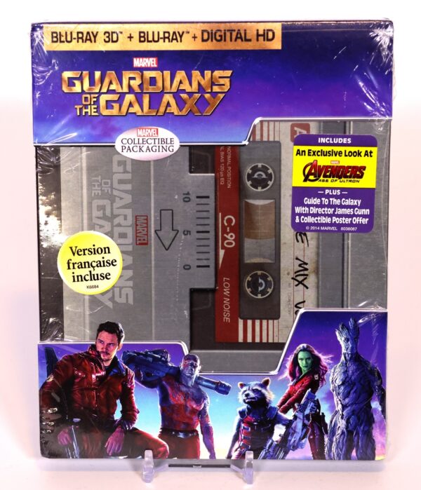 Guardians of the Galaxy 3D Blu-ray & Blu-ray Steelbook Sealed