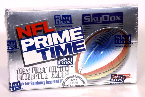 1992-Skybox NFL Primetime-First Edition- Collector Cards-Factory Sealed-36 Count
