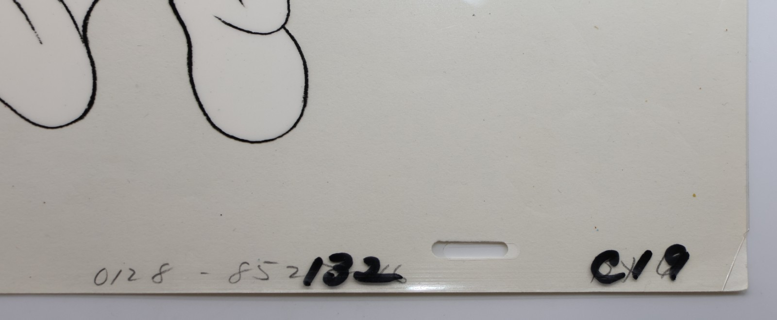 Original Hand-Painted Smurfs Animation Cel – Smurf Character Production Art - Image 3