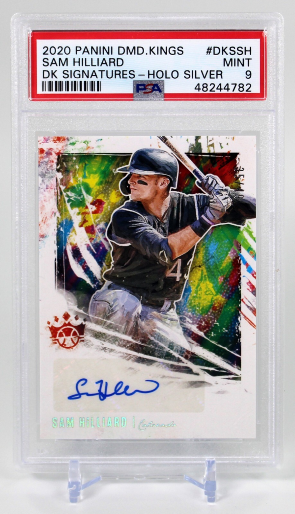 2020 Panini Diamond Kings #DKSSH Sam Hilliard PSA 9